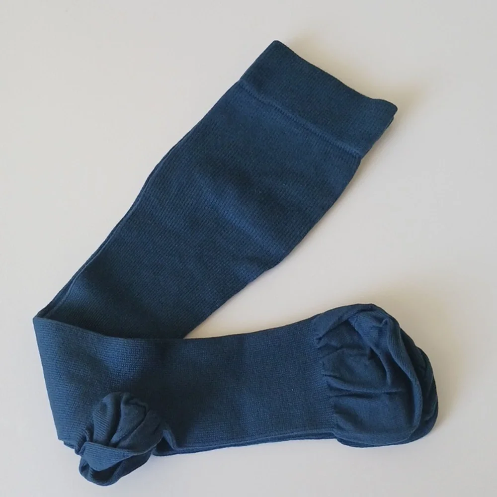 Absolute support Compression high Socks for men or women navy 15-20 mmHg Sz.L